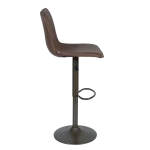 Бар стол Carmen Lacovia - Кафяв