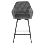 Бар стол Carmen Lazio - Сив