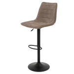 Бар стол Carmen Mavis - Кафяв