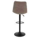 Бар стол Carmen Mavis - Кафяв