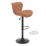 Бар стол Carmen Morant - Светлокафяв