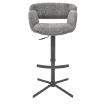 Бар стол Carmen Praide - Сив 44