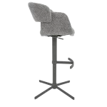 Бар стол Carmen Praide - Сив 44