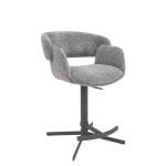 Бар стол Carmen Praide - Сив 44