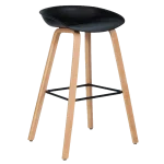 Бар стол Carmen Palmira - Черен