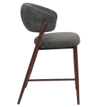 Бар стол Carmen Parco - Сив 97 WAL