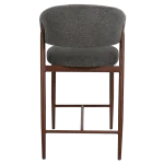 Бар стол Carmen Parco - Сив 97 WAL