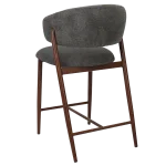 Бар стол Carmen Parco - Сив 97 WAL