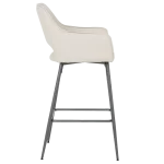 Бар стол Carmen Telford 2 - Силиконова кожа - Капучино 04Бар стол Carmen Telford 2 - Силиконова кожа - Капучино 04