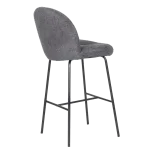 Бар стол Carmen Toledo 2 - Сив