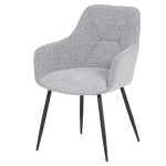 Трапезен стол Carmen Barnet - Сив SH