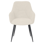 Трапезен стол Carmen Barnet - Бежов SH