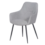 Трапезен стол Carmen Barnet - Сив CM