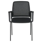 Посетителски стол Carmen 1138 G - Черен