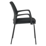 Посетителски стол Carmen 1138 G - Черен