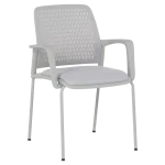 Посетителски стол Carmen 1138 G - Светлосив