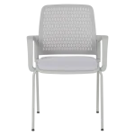 Посетителски стол Carmen 1138 G - Светлосив