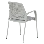 Посетителски стол Carmen 1138 G - Светлосив