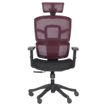 Ергономичен стол Carmen 7582 - Черен/Червен