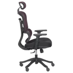 Ергономичен стол Carmen 7582 - Черен/Червен