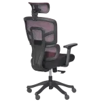 Ергономичен стол Carmen 7582 - Черен/Червен