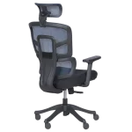 Ергономичен стол Carmen 7582 - Черен/Син