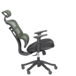 Ергономичен стол Carmen 7582 - Черен/Зелен