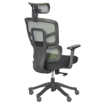 Ергономичен стол Carmen 7582 - Черен/Зелен