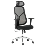 Ергономичен стол Carmen 7901 - Черен