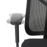 Ергономичен стол Carmen 7901 - Черен