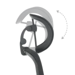 Ергономичен стол Carmen 7901 - Черен