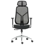 Ергономичен стол Carmen 7901 - Черен