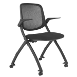 Посетителски стол Carmen Agno - Черен