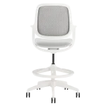 Висок работен офис стол Carmen Davos - Сив