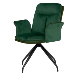 Трапезен стол Carmen Marlow - Тъмнозелен BF 2