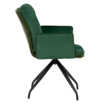 Трапезен стол Carmen Marlow - Тъмнозелен BF 2