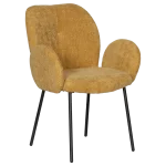 Трапезен стол Carmen Oliver - Златен 68