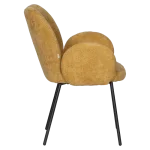 Трапезен стол Carmen Oliver - Златен 68