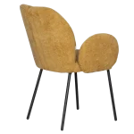 Трапезен стол Carmen Oliver - Златен 68