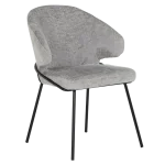 Трапезен стол Carmen Reno - Сив