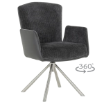 Трапезен стол Carmen Sindi - Графит