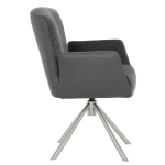 Трапезен стол Carmen Sindi - Графит