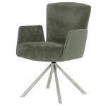 Трапезен стол Carmen Sindi - Зелен