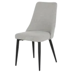 Трапезен стол Carmen Smith - Светлосив QR