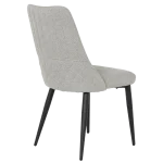 Трапезен стол Carmen Smith - Светлосив QR