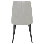 Трапезен стол Carmen Smith - Светлосив QR