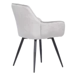 Трапезен стол Carmen Latina - Светлосив