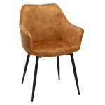 Трапезен стол Carmen Topton - Оранжев MJ 1