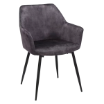 Трапезен стол Carmen Topton - Антрацит MJ 1