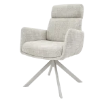 Трапезен стол Carmen Torva 6 - Бял 01